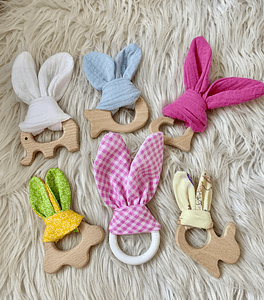 Stickdatei Knisterohren Greifling In the Hoop Hasenohren / Geburt Baby Taufe 920 - Sewando