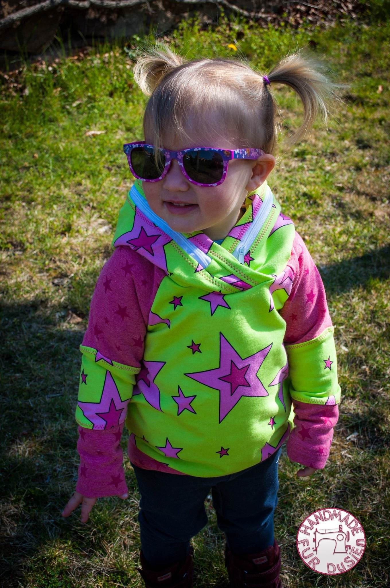 E-Book Raglan Hoodie Little Lotte Gr. 98-164 - Sewando