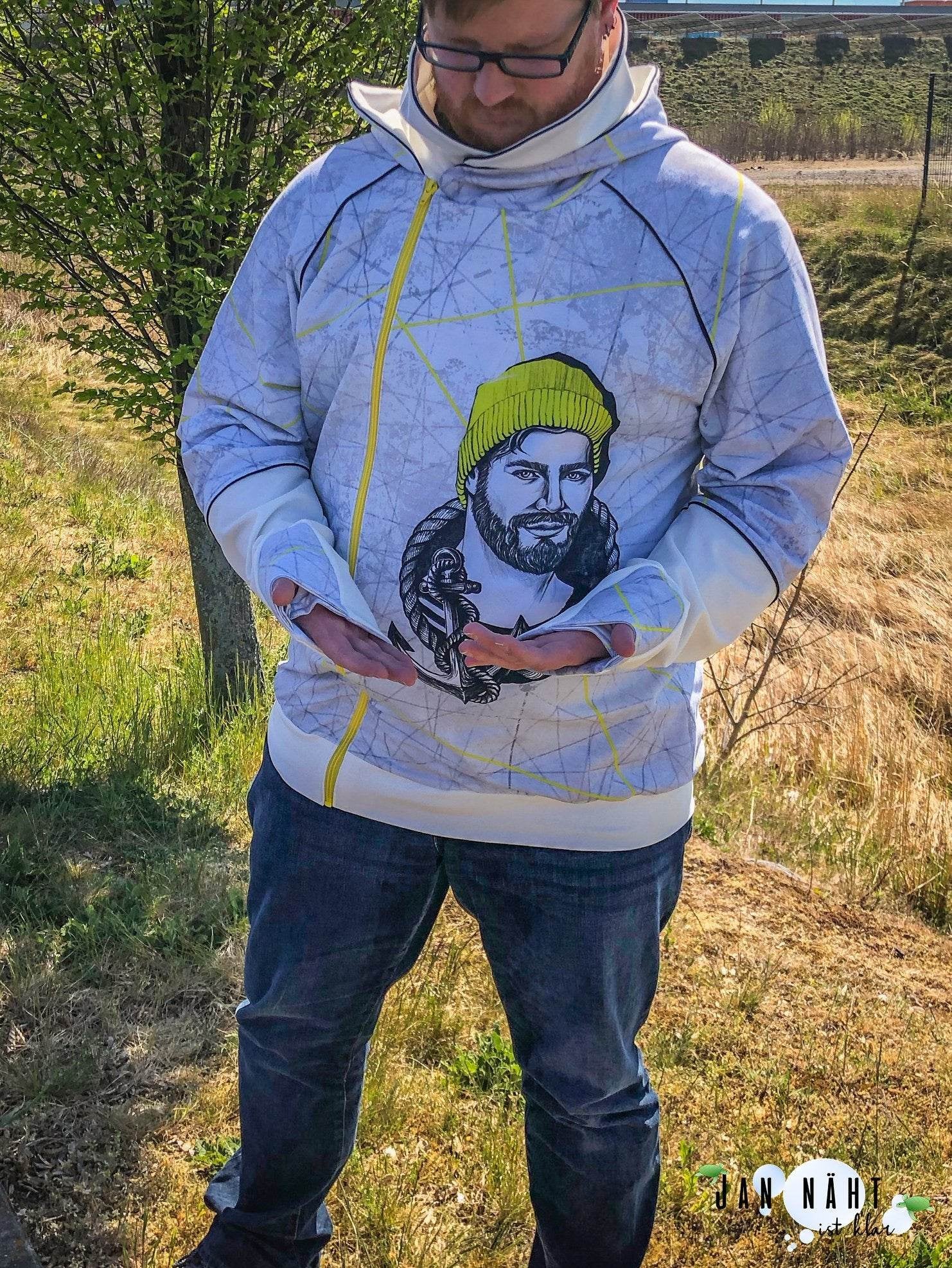 Sweatjacke Mister Luis Gr. XS-4XL - Sewando