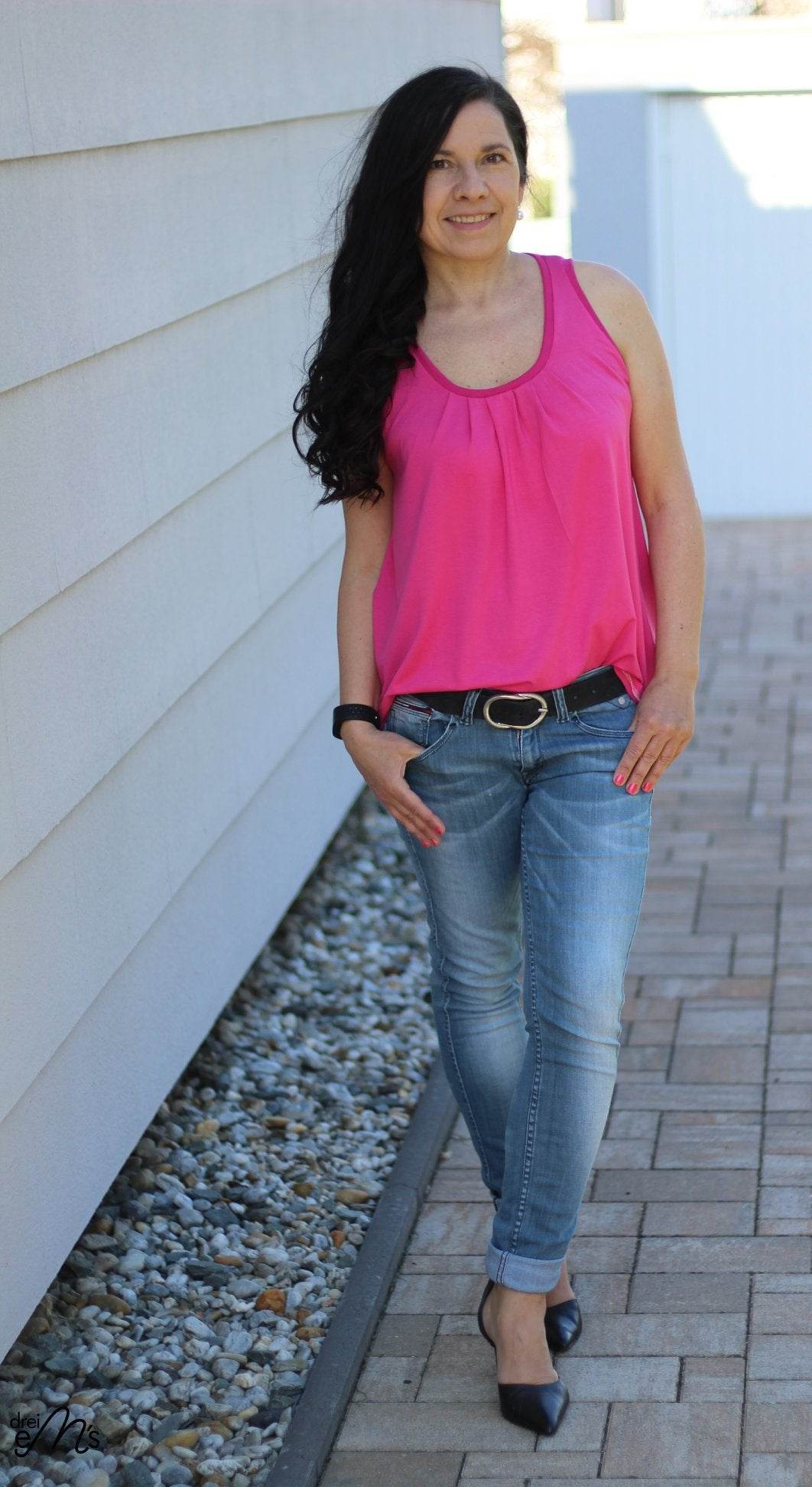 Schnittmuster Top SALENTO Gr. XS-XXL : - Sewando