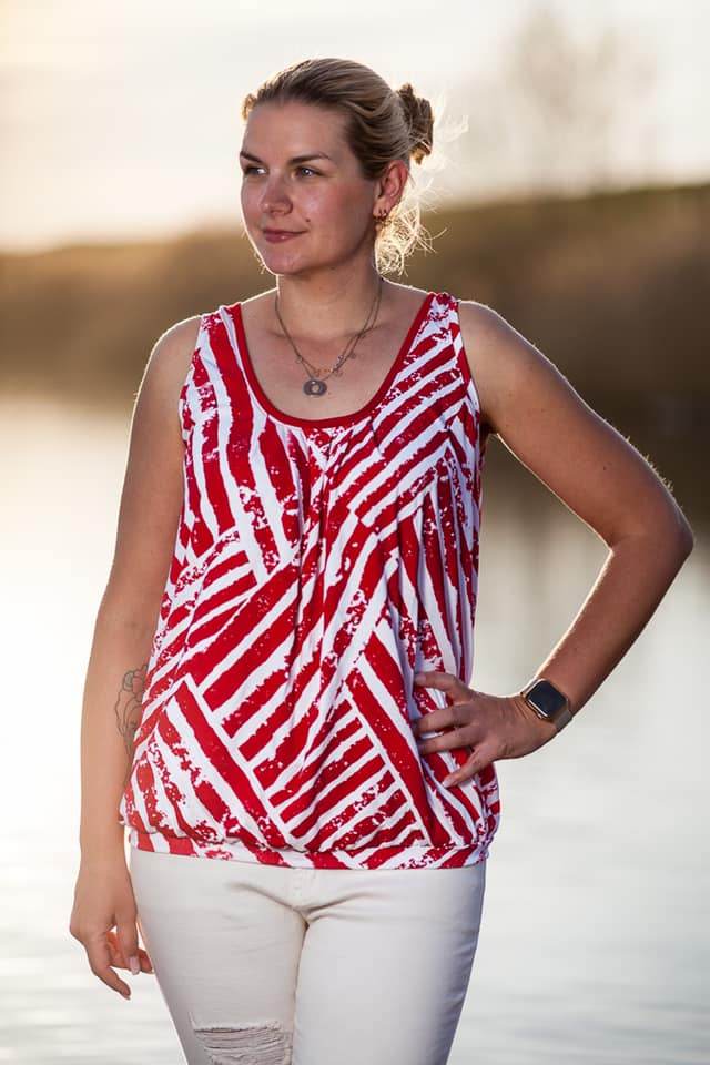 Schnittmuster Top SALENTO Gr. XS-XXL : - Sewando