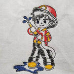 Feuerwehrmann Stickdatei – Ausmalmotiv für Kinder & kreative Regentage - Sewando