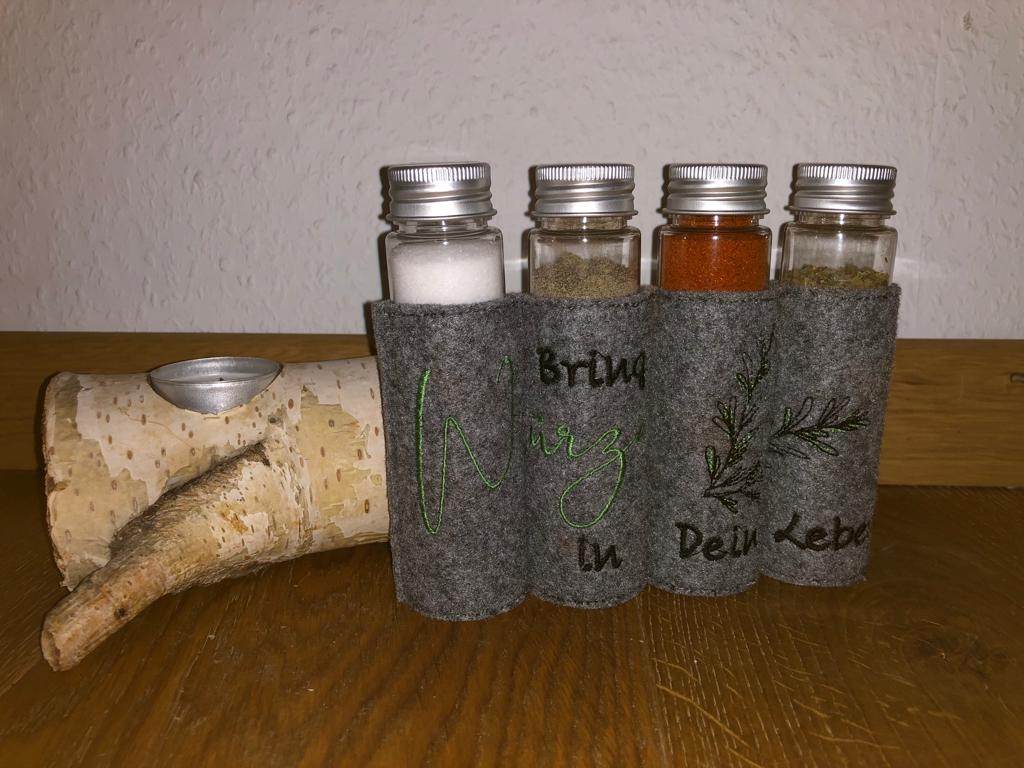 Stickdatei - Gewürzständer SPICES to go - Sewando