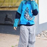 E-Book Raglan Hoodie Little Lotte Gr. 98-164 - Sewando