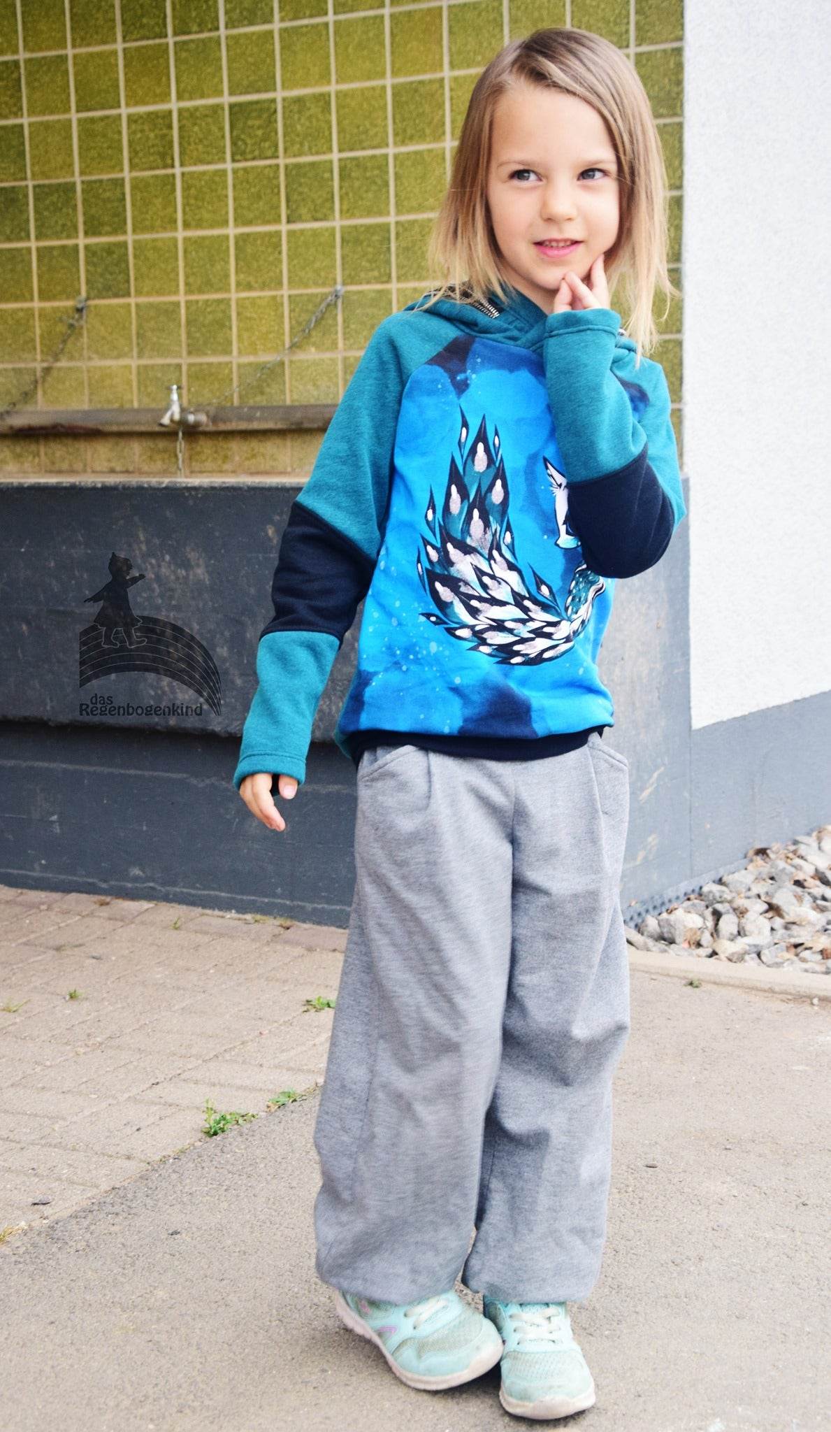 E-Book Raglan Hoodie Little Lotte Gr. 98-164 - Sewando
