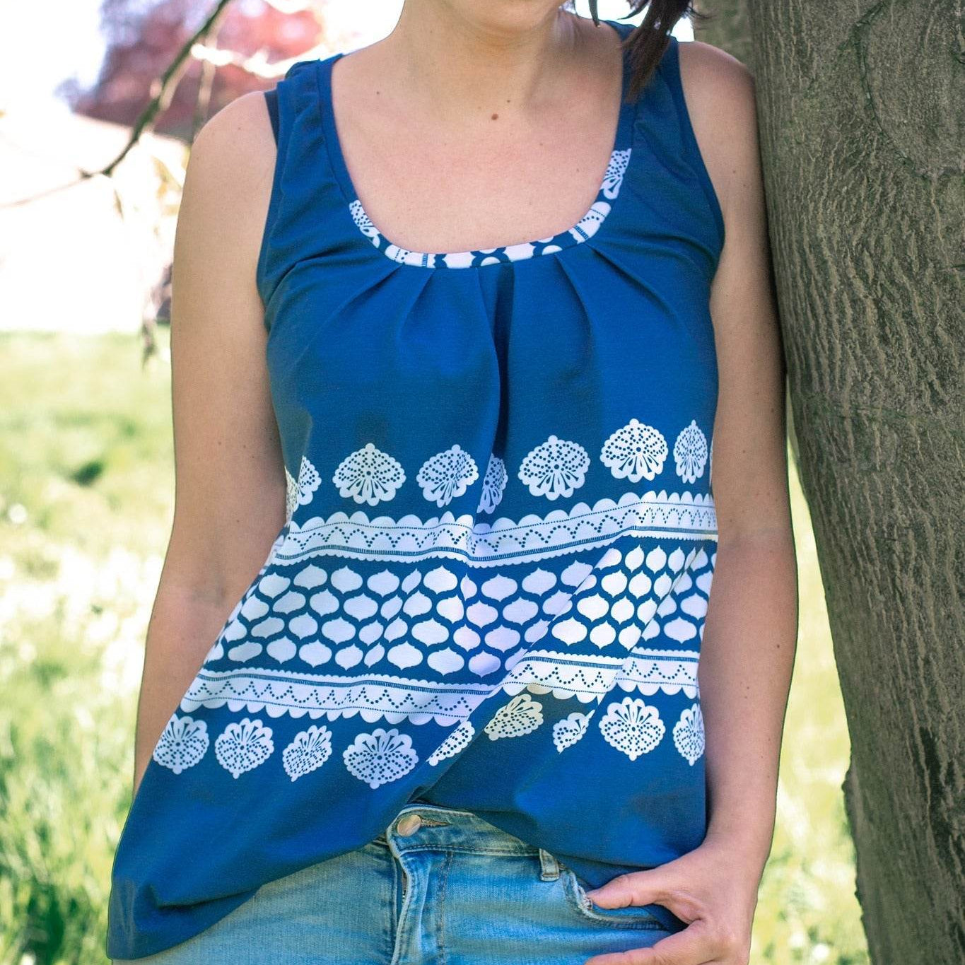 Schnittmuster Top SALENTO Gr. XS-XXL : - Sewando