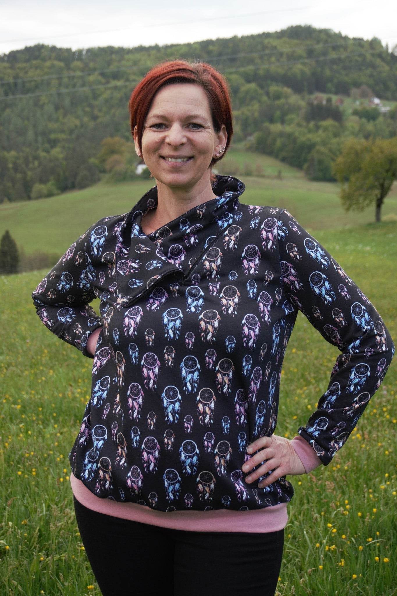 Schnittmuster Pullover MissCozy 32-50 - Sewando