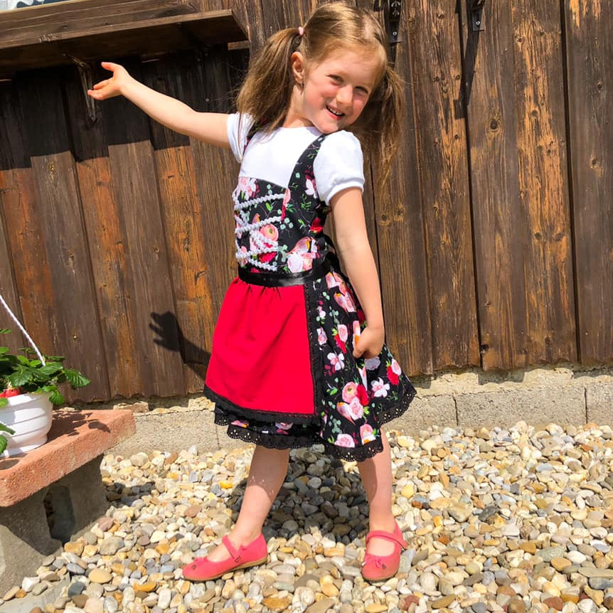 Ebook "Jerseykleid Dirndl Freya" 68-116 (+lange Ärmel) Schnittmuster - Sewando