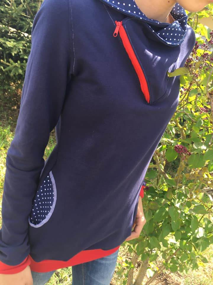 Schnittmuster Pullover MissCozy 32-50 - Sewando