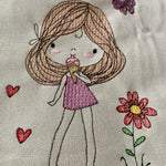 Stickdatei Sommer Girl 1 Set 947 - Sewando