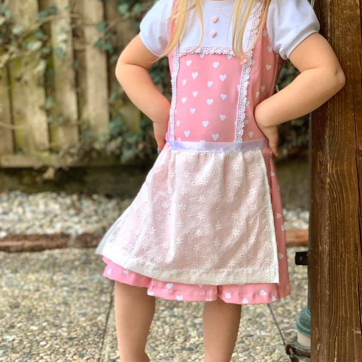 Ebook "Jerseykleid Dirndl Freya" 68-116 (+lange Ärmel) Schnittmuster - Sewando