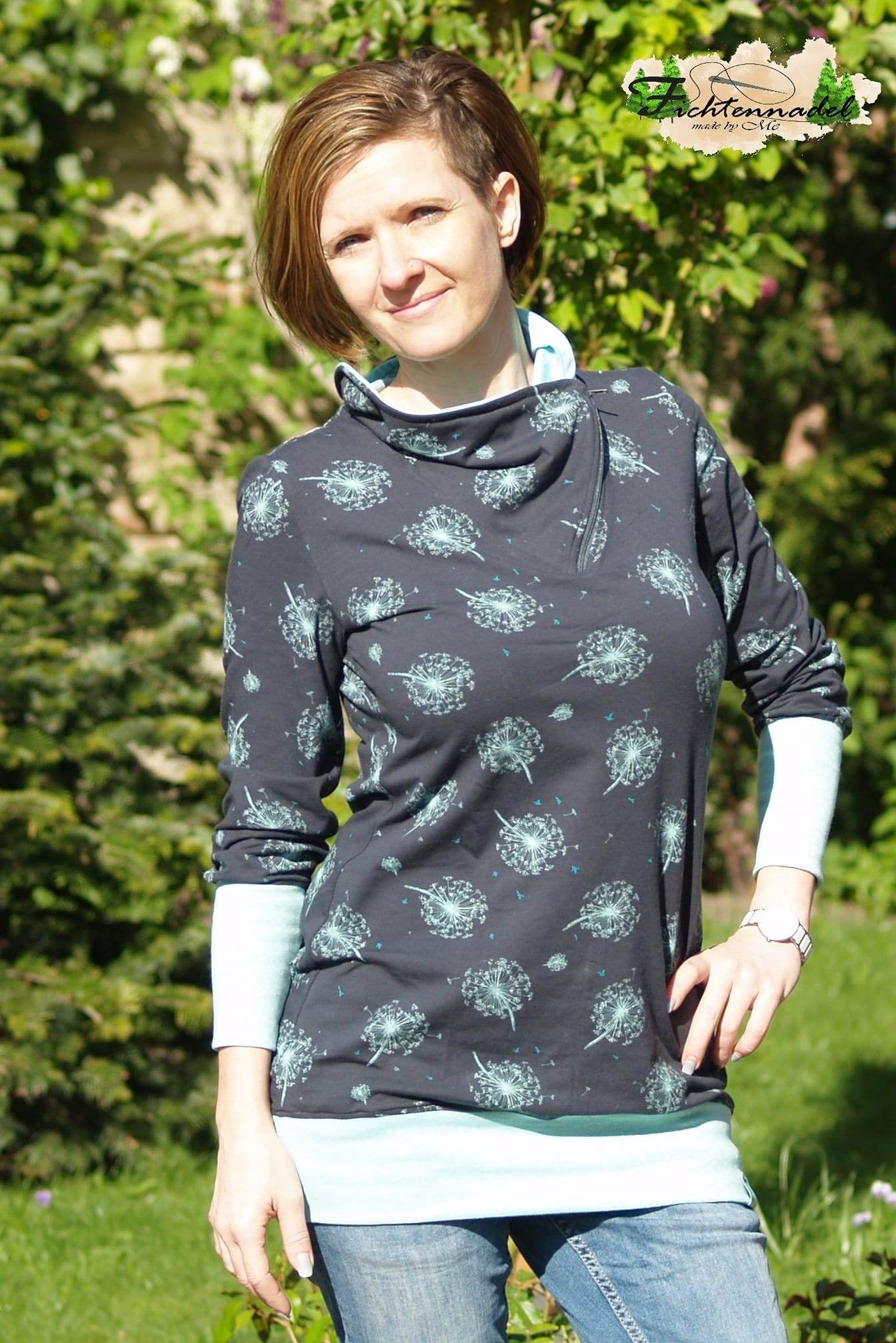 Schnittmuster Pullover MissCozy 32-50 - Sewando