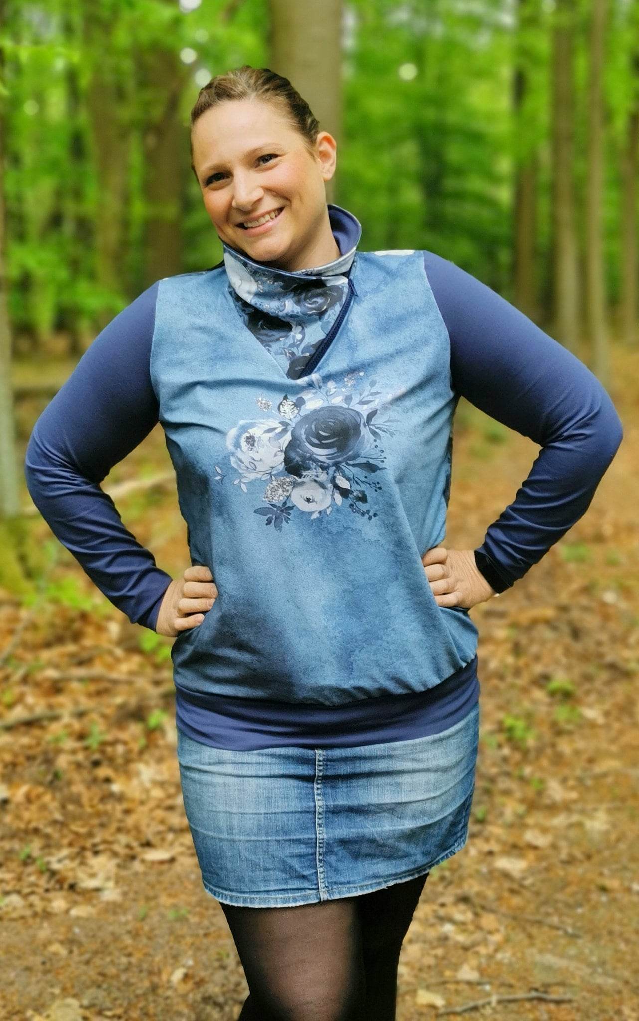 Schnittmuster Pullover MissCozy 32-50 - Sewando
