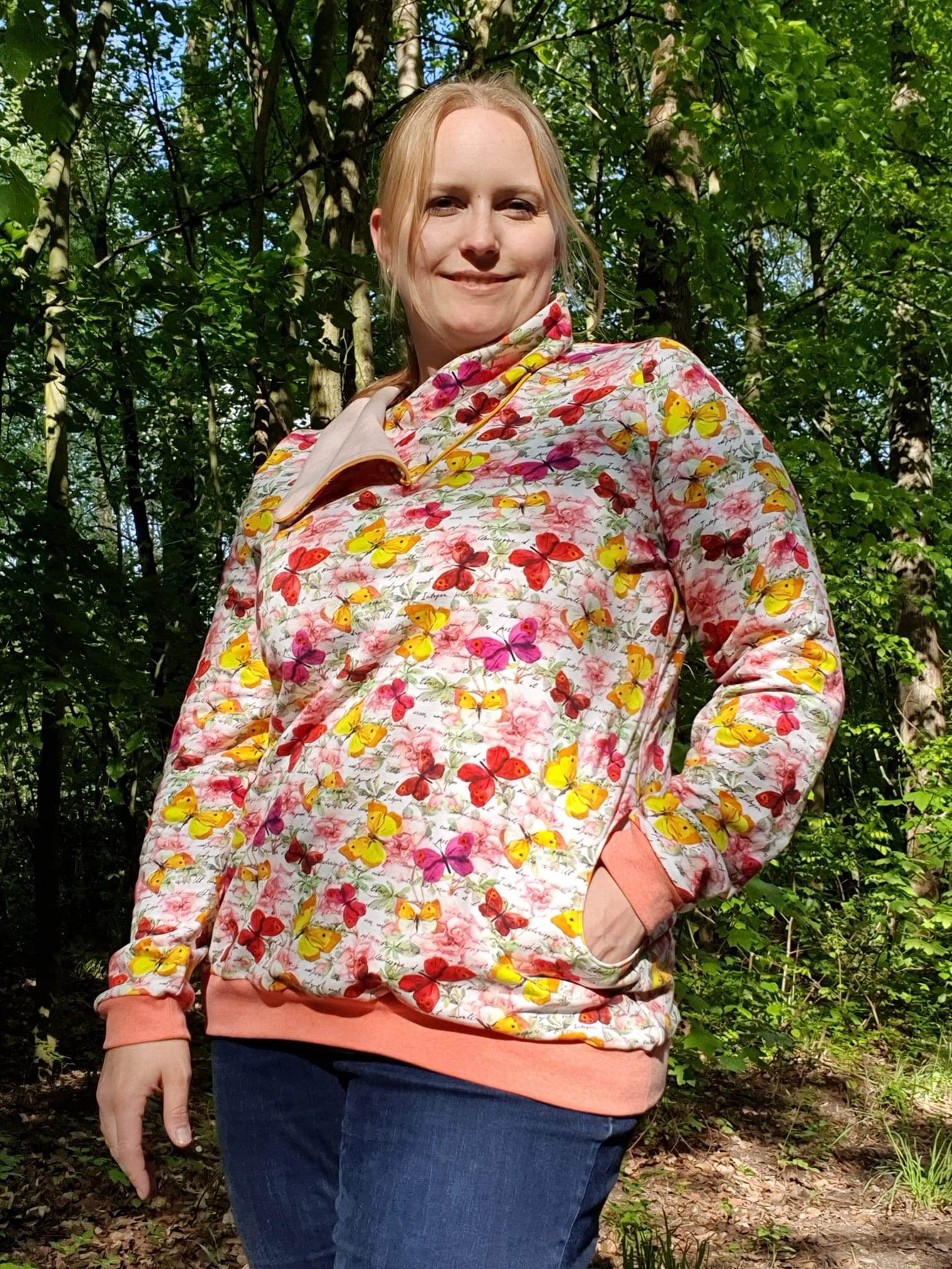 Schnittmuster Pullover MissCozy 32-50 - Sewando