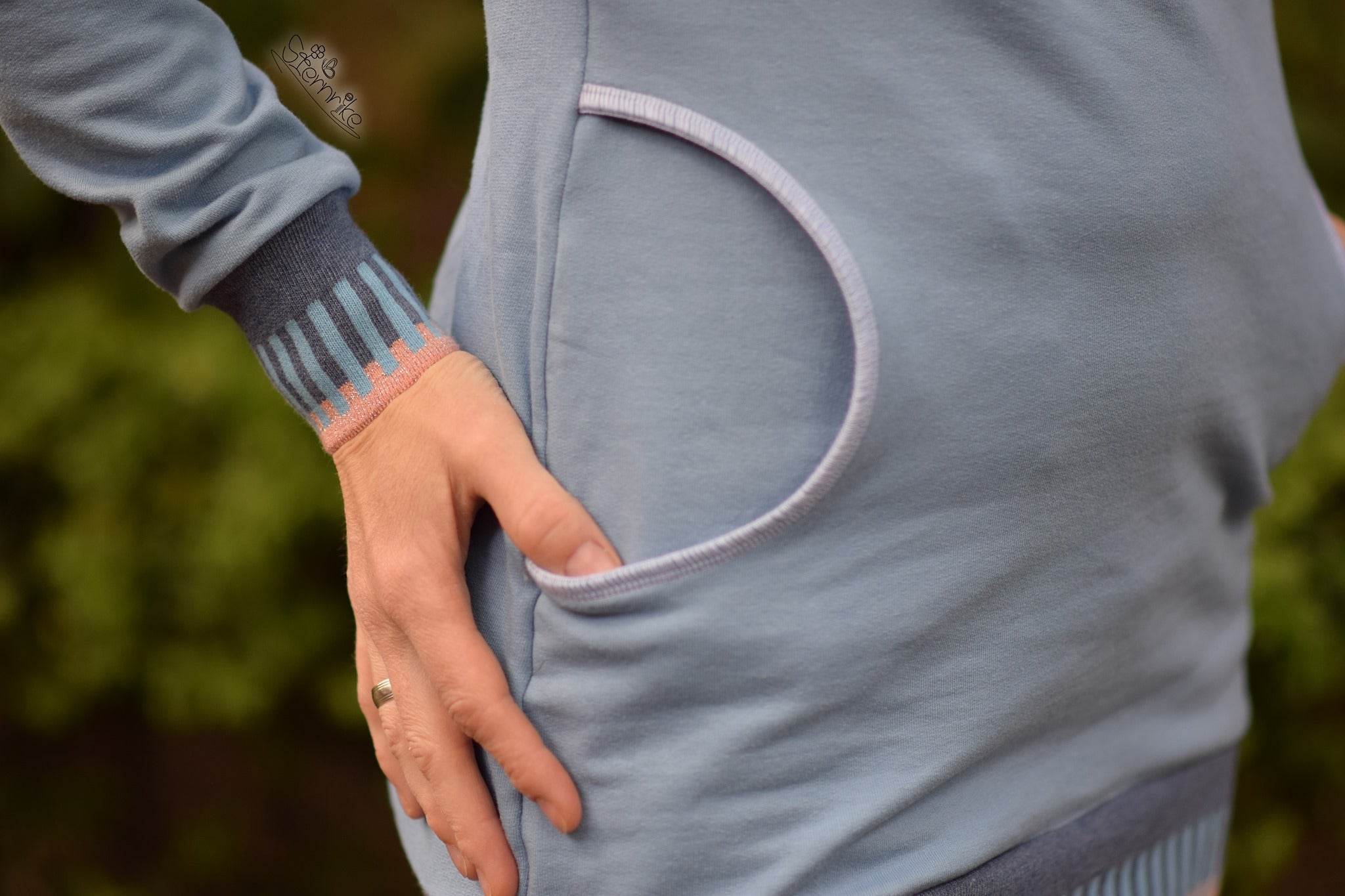 Schnittmuster Pullover MissCozy 32-50 - Sewando