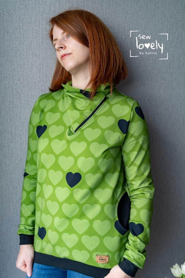Schnittmuster Pullover MissCozy 32-50 - Sewando