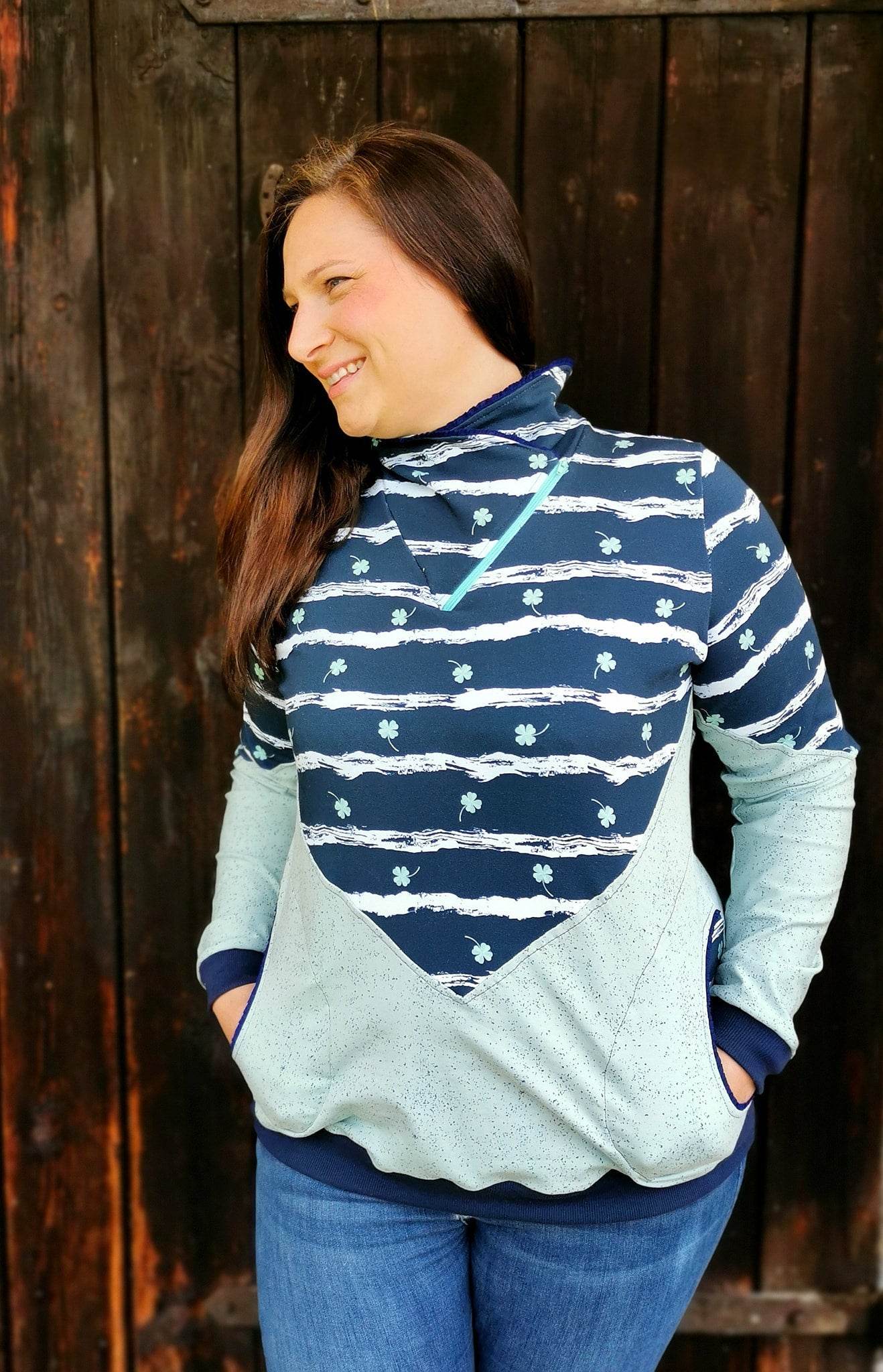 Schnittmuster Pullover MissCozy 32-50 - Sewando