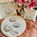 Stickdatei Sternenkind, Engel, Baby mit Flügel Set 944 - Sewando