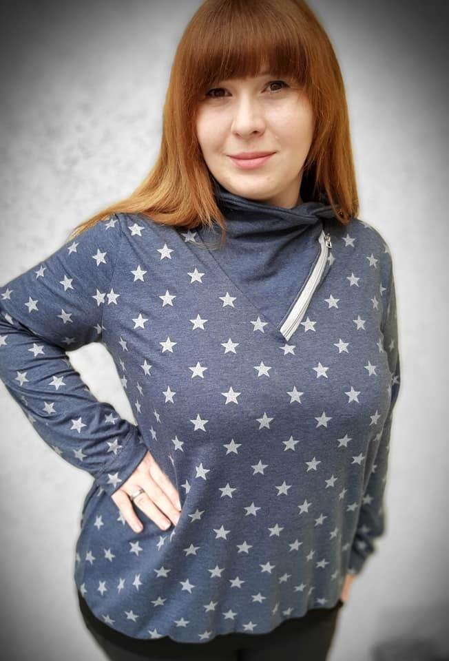 Schnittmuster Pullover MissCozy 32-50 - Sewando