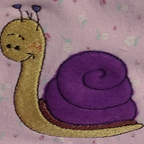 Stickdatei - Doodle-Applikation "Schnecke FINE"