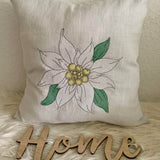 Stickdatei Edelweiss Lineare Art Blume Set 962 - Sewando