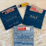Stickdatei Werkzeug Gutschein Hülle Set 963 - Sewando