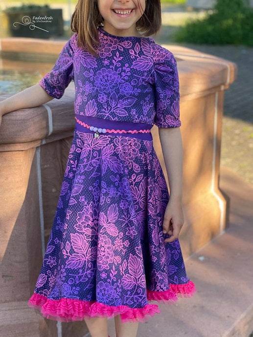 Schnittmuster Lillibee Gr. 74 bis 152 - Sewando