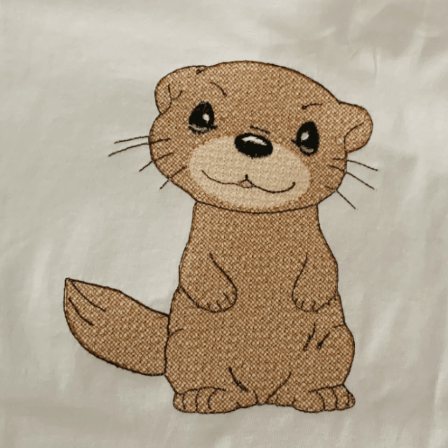 Stickdatei Otter Lineare Art Set 971 - Sewando