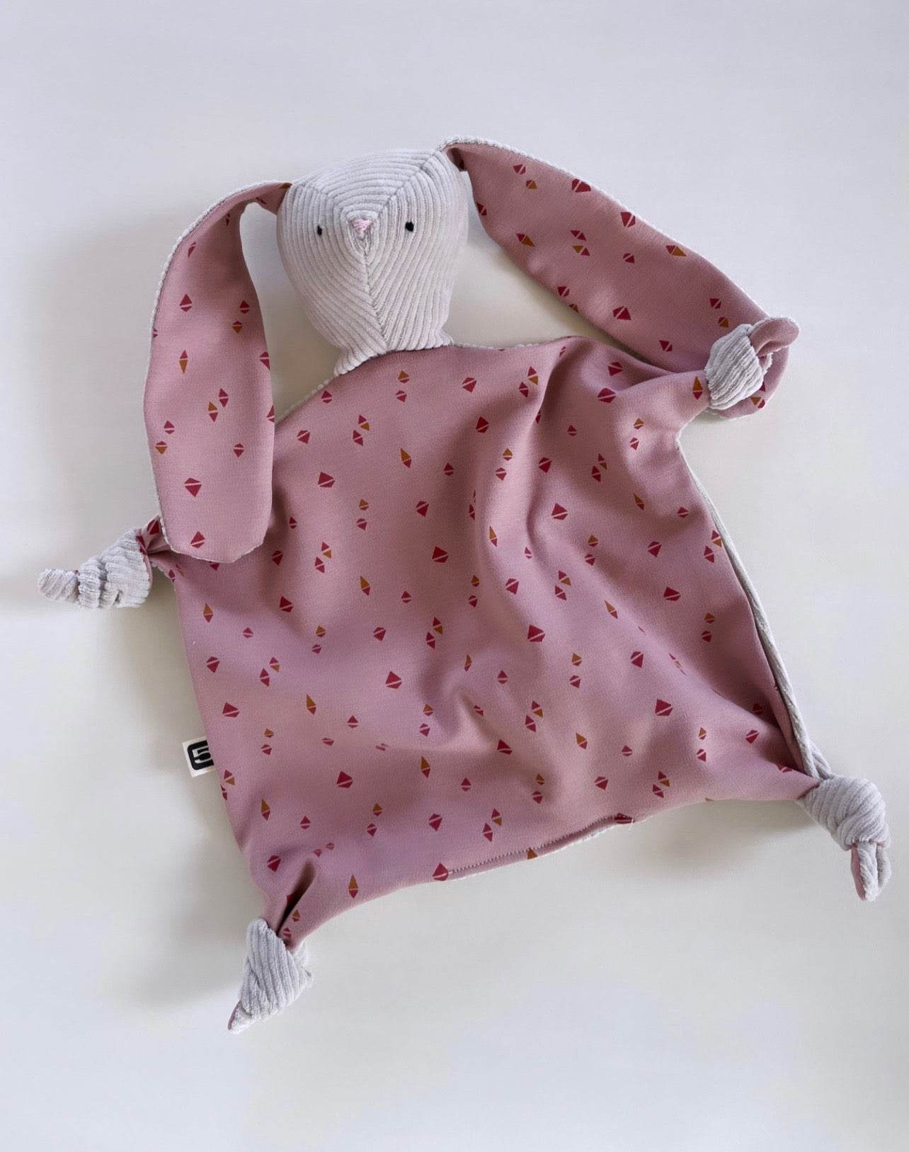 Hase HENNI Schmusetuch / Schnuffeltuch Schnittmuster : - Sewando