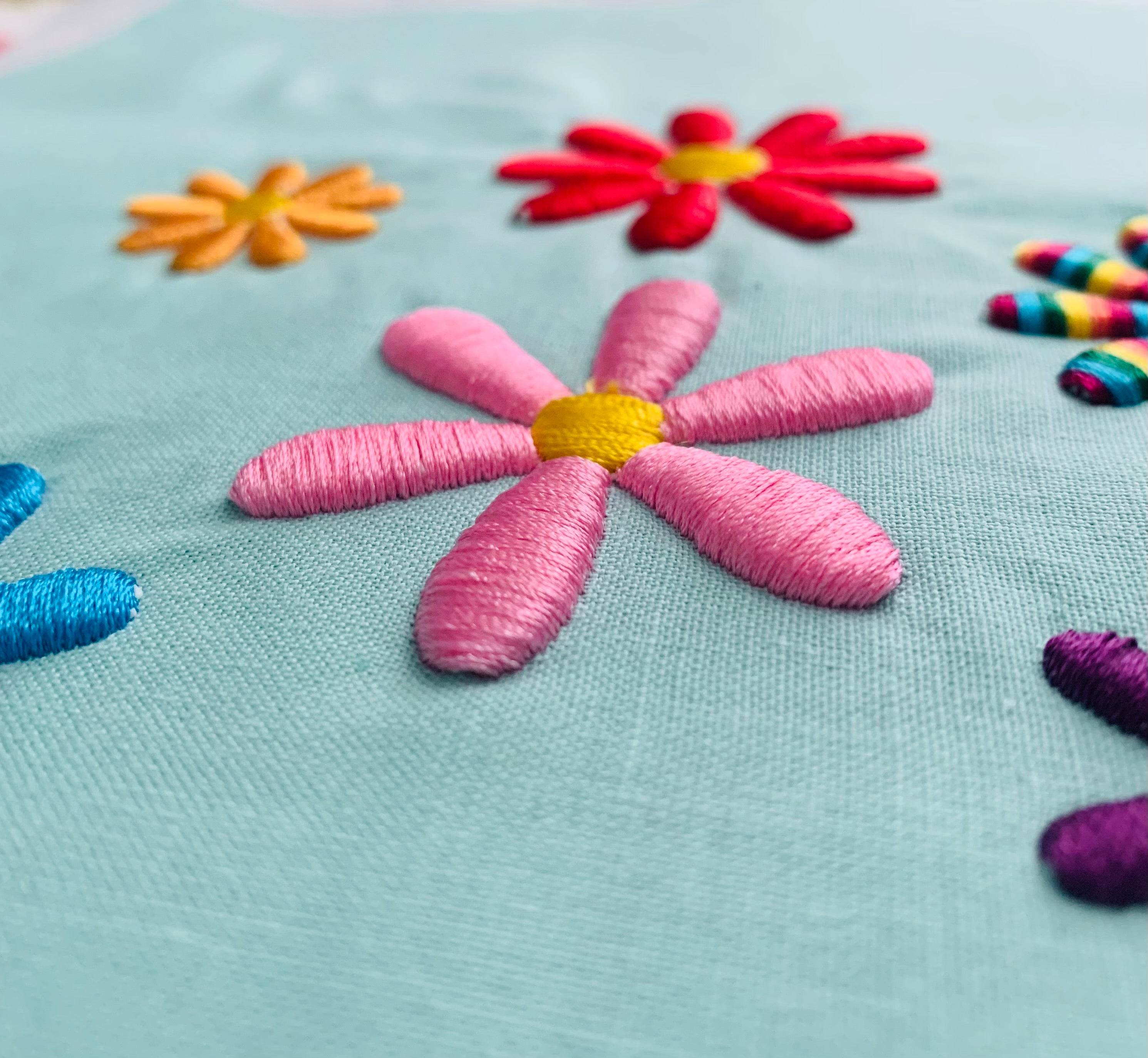 Stickdatei 3D Blume Set 977 - Sewando