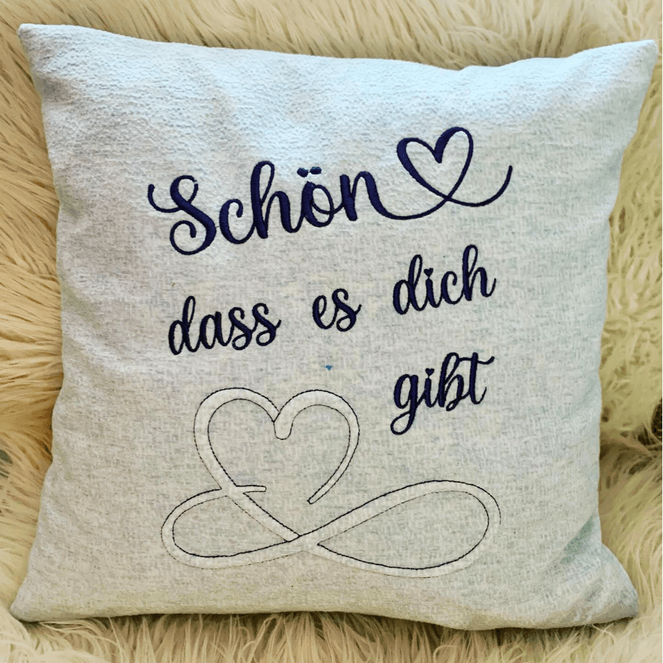 Stickdatei Schön das es dich gibt Set 982 - Sewando