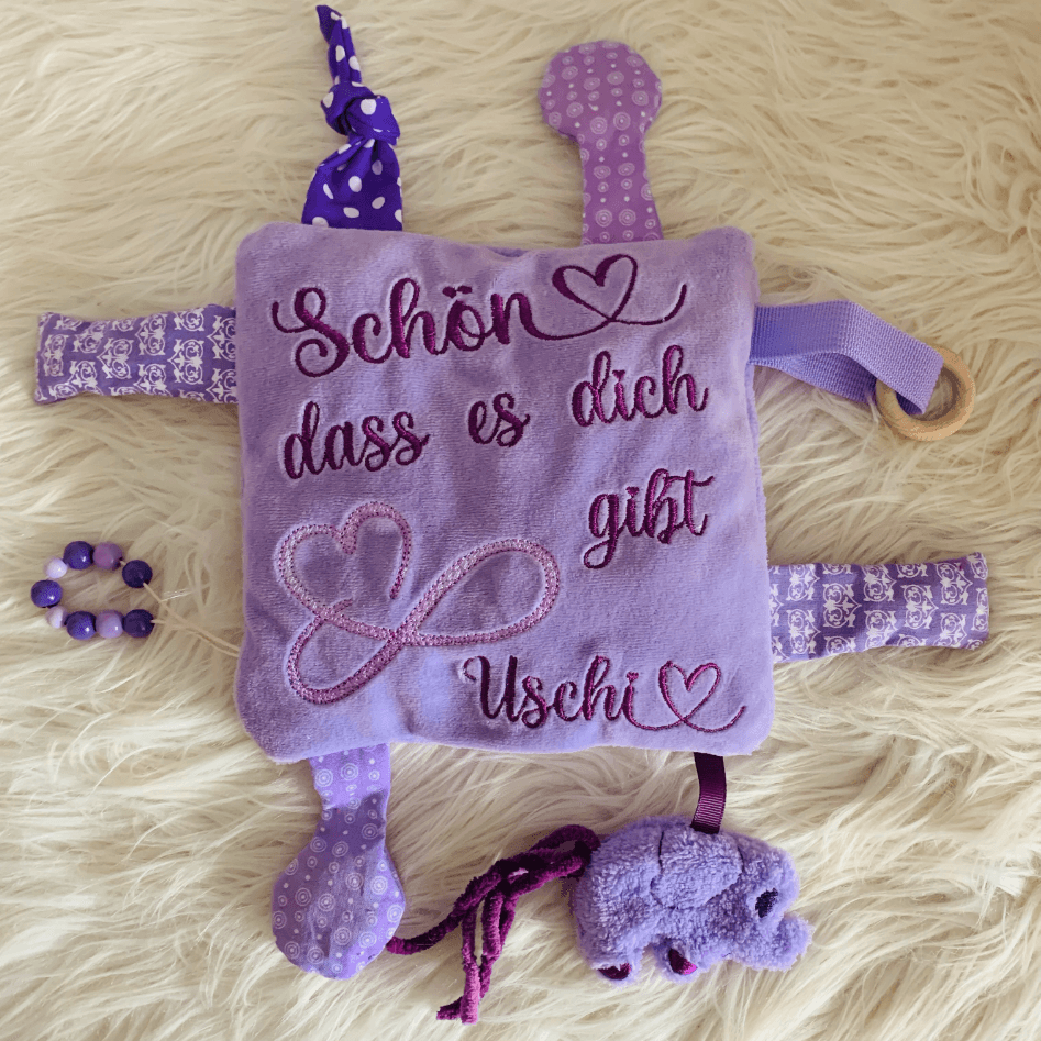 Stickdatei Nestelkissen / Demenz Set 983 /1 - Sewando
