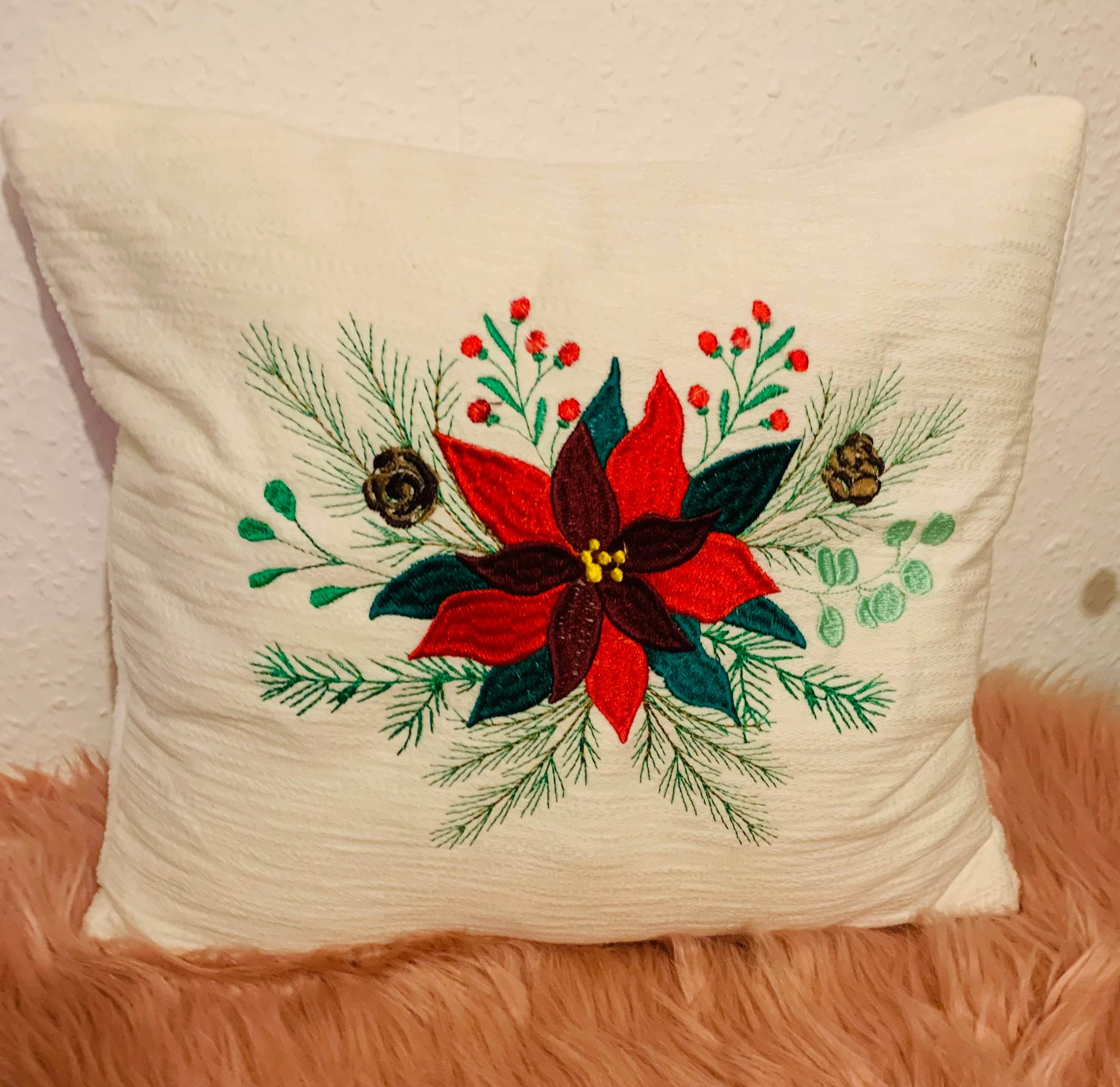 Stickdatei Weihnachten Weihnachtsstern Set 988 /2 13x18 - Sewando