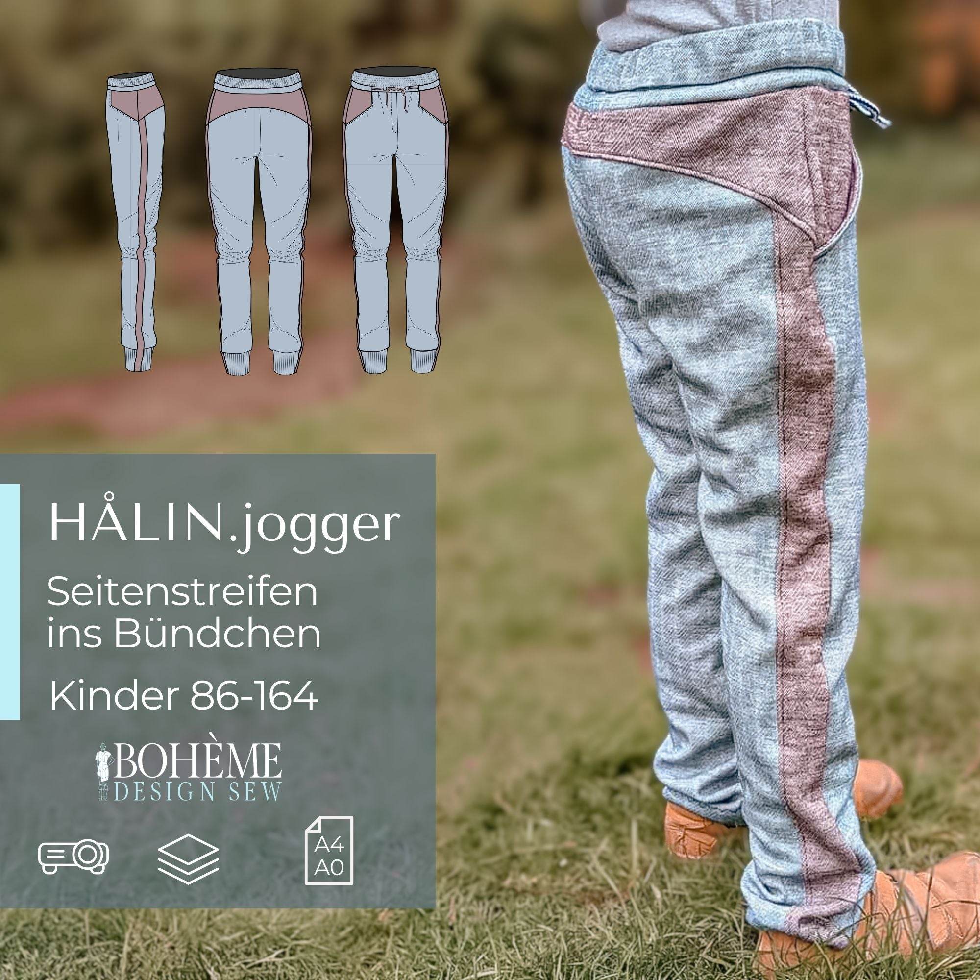 HÅLIN.jogger | Kinder | 86-164 Schnitt : - Sewando
