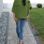 Schnittmuster Poncho ANDALO Gr. XS-XXL : - Sewando