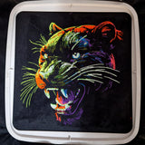 Stickdatei Panter "Brady" - realistisch - FÜR DUNKLE STOFFE