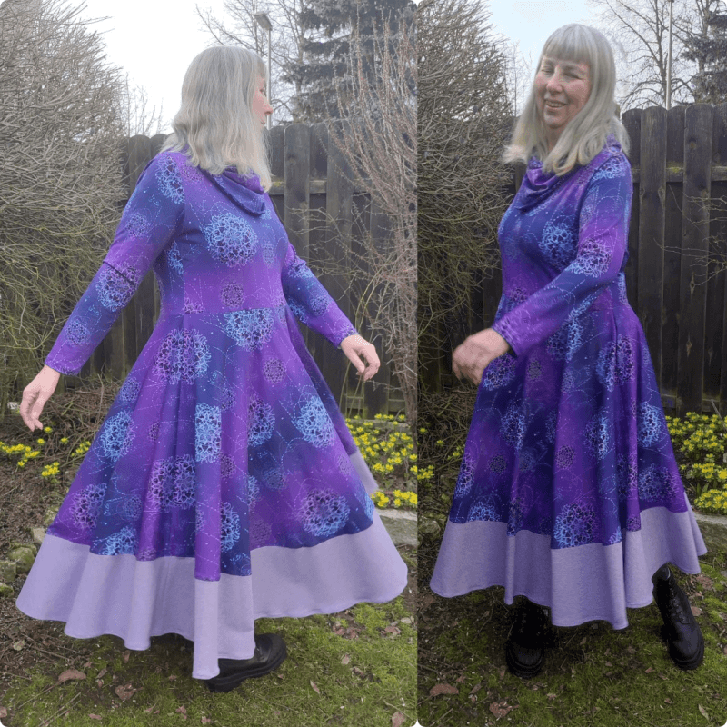 Schnittmuster Kleid Alianda Gr. 32 bis 52 - Sewando