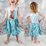 Schnittmuster Kleid Alilly Gr. 80 bis 152 - Sewando
