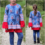 Schnittmuster Kleid Buttercup Gr. 80 bis 152 - Sewando