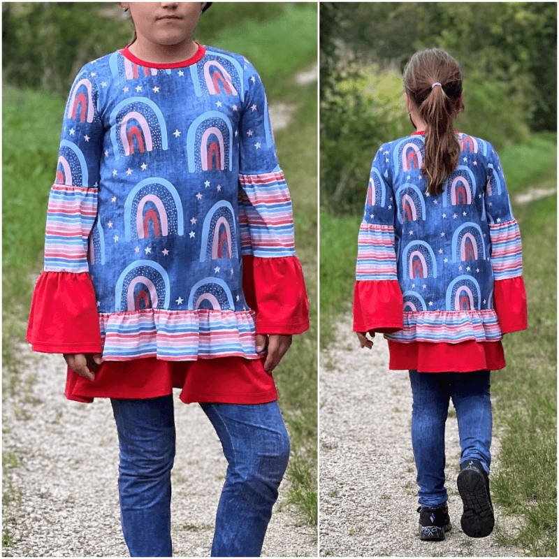 Schnittmuster Kleid Buttercup Gr. 80 bis 152 - Sewando