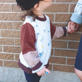 Lieblingsstück – der mitwachsende Pullover | PDF-Schnittmuster für Kinder - Enlisch