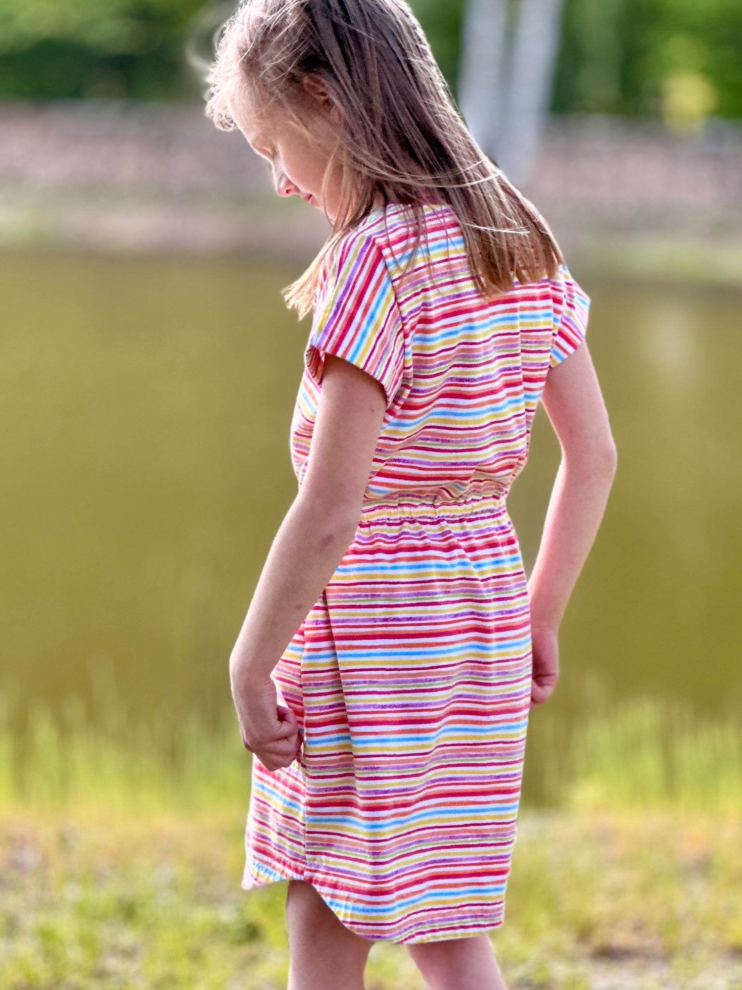 Schnittmuster Kleid Schummelfummel Gr. 80-164 - Sewando