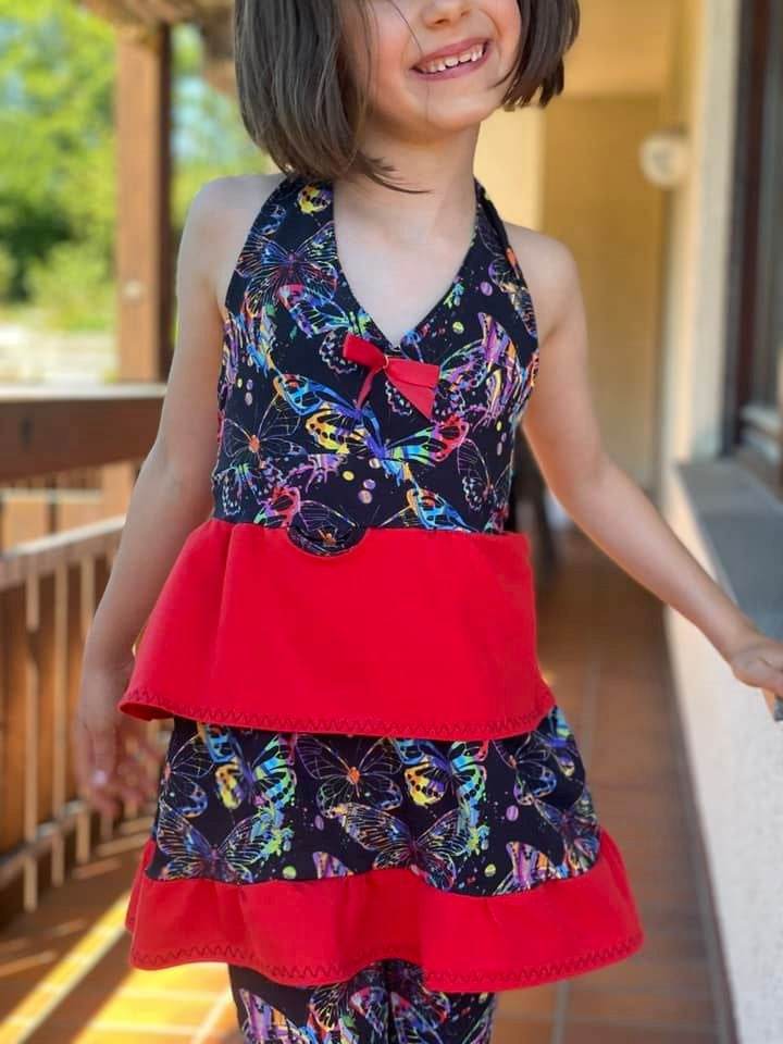 Schnittmuster Ariella MermaidDress Gr. 80 bis 152 - Sewando