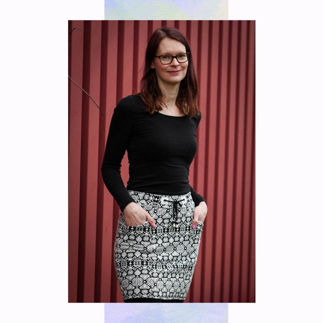 GIULIA MIT TASCHEN - MINIROCK - EBOOK - 32-54 Schnittmuster - Sewando