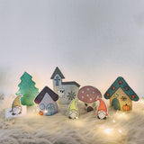 Stickdatei Herbst Dorf Halloween Set 2588