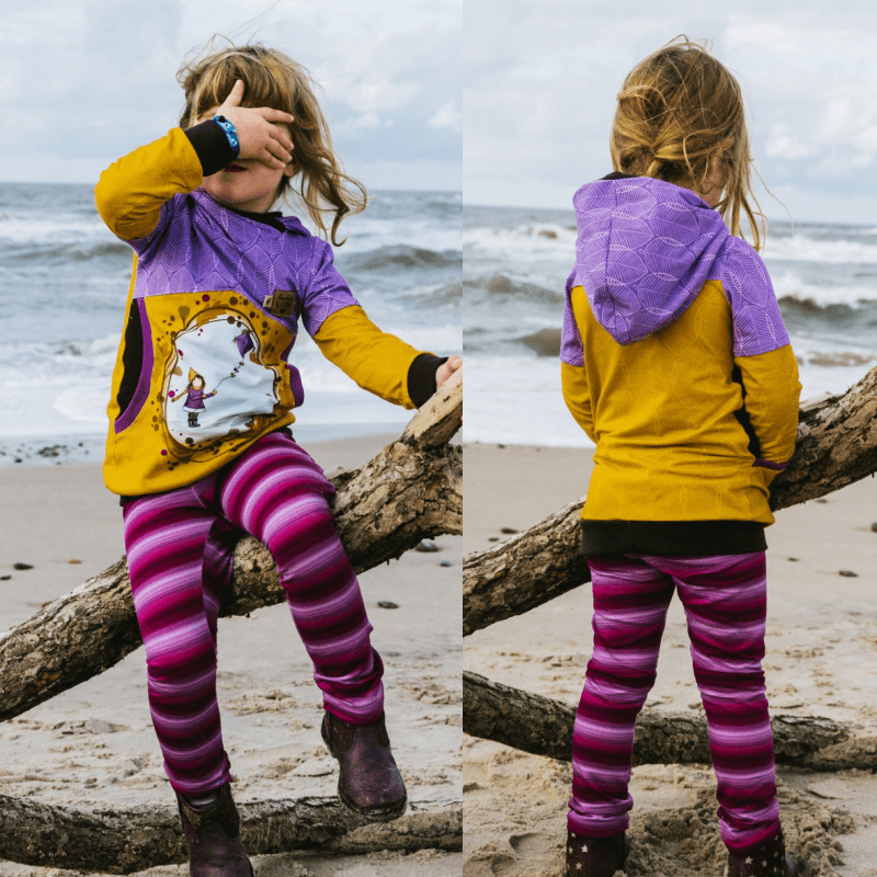 Schnittmuster Hoodie Avery Gr. 80 bis 152 - Sewando