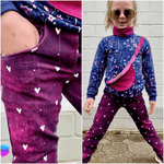 Schnittmuster Bella Jeggins Gr. 80 bis 152 - Sewando