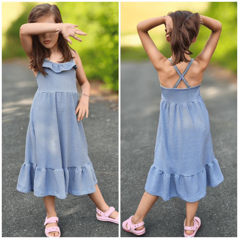 Schnittmuster Bijou Gr. 80 bis 158 Top/Tunika/Kleid - Sewando