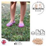 Barefoot Ballerinas Sewing Pattern #5 Electra KIDS ISL 19.0–23.0 cm, English
