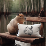 Stickdatei Capybara "Teddy" - realistisch - FÜR HELLE STOFFE